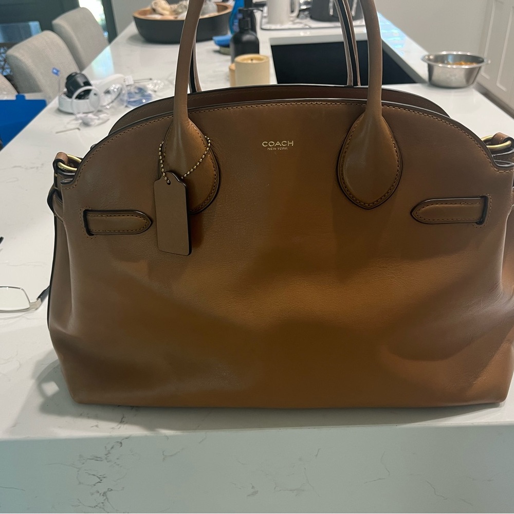 Coach Brown Leather Satchel